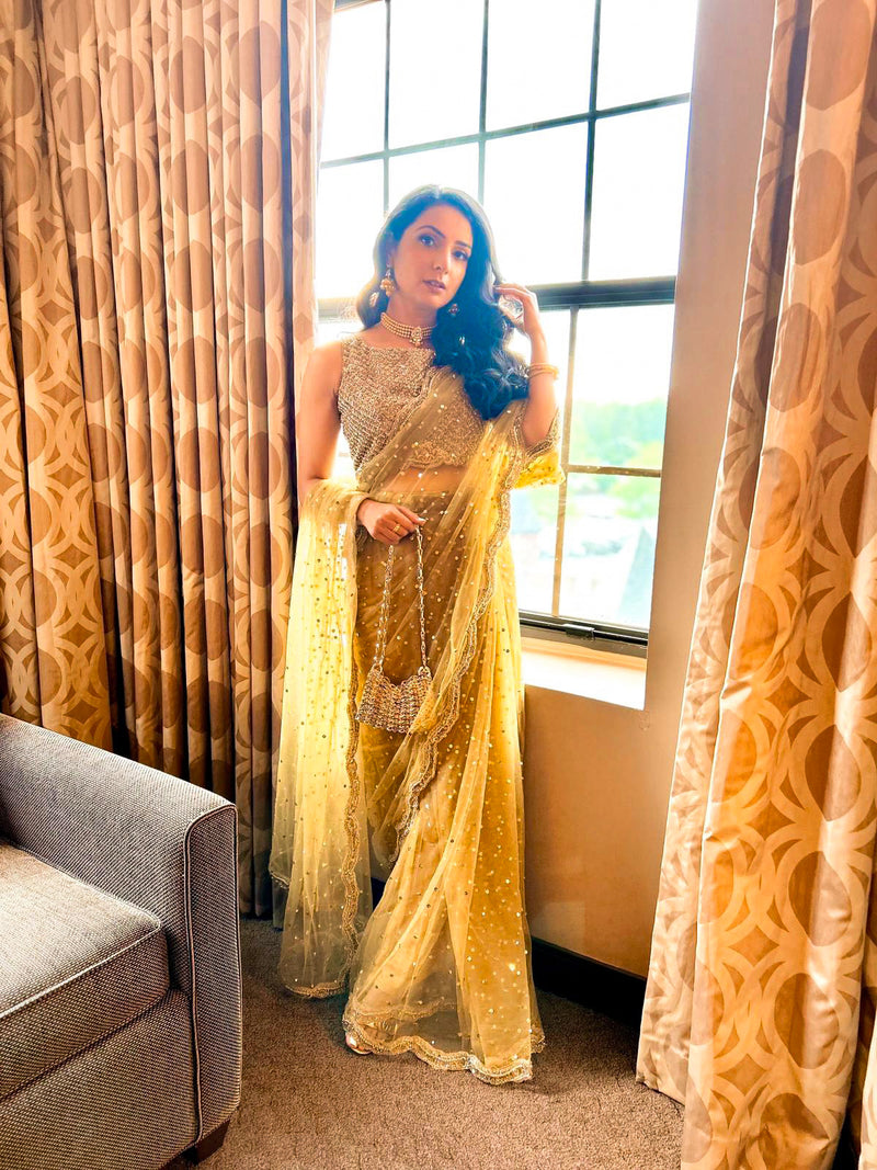 Sparkle Sway Custom Saree