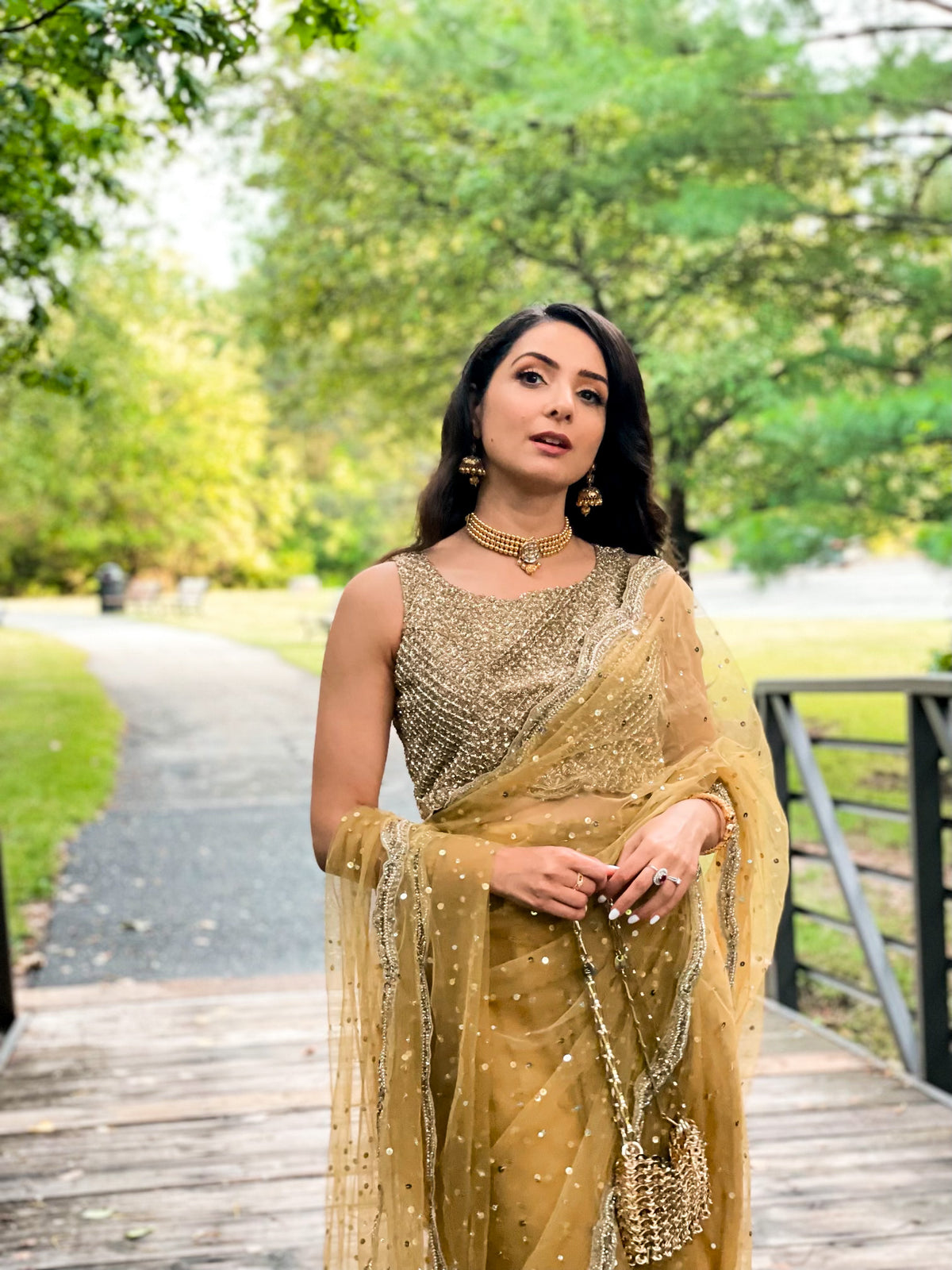Sparkle Sway Custom Saree