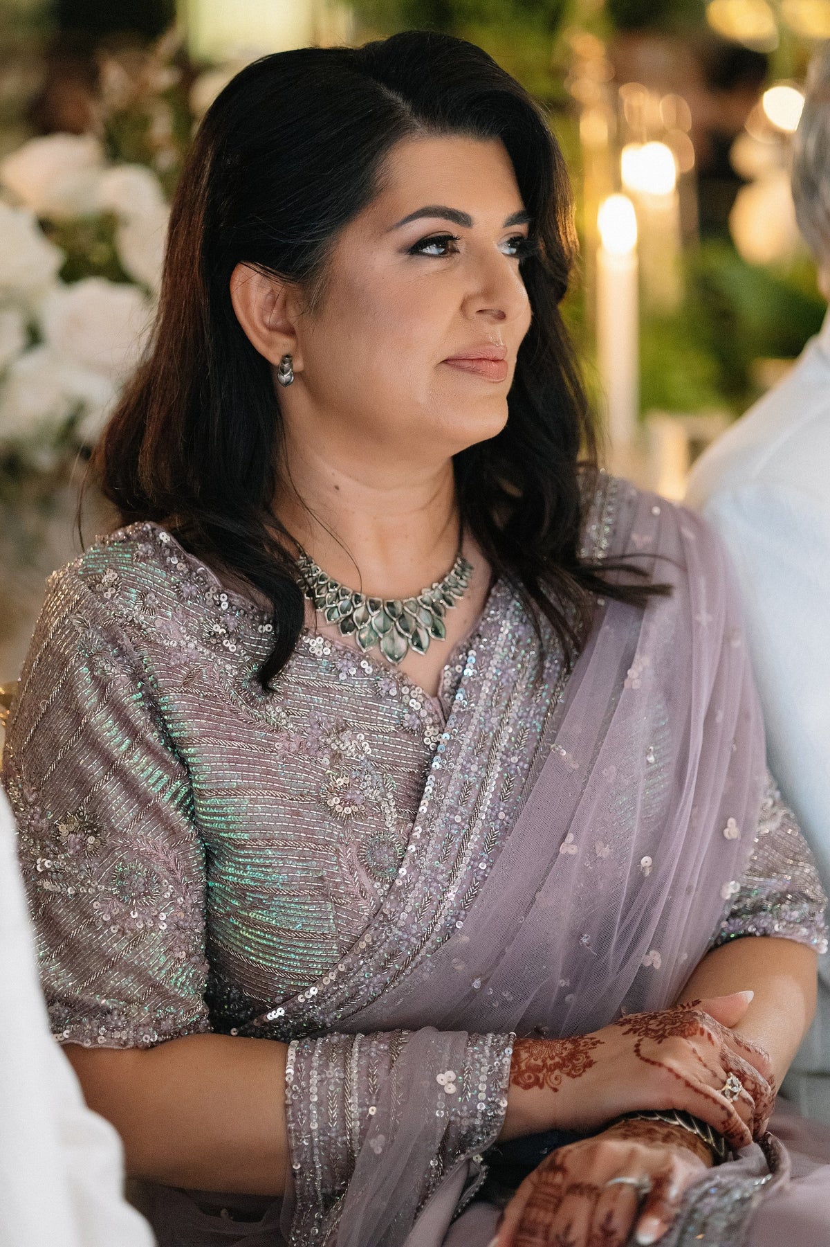 Lilac Custom Sari