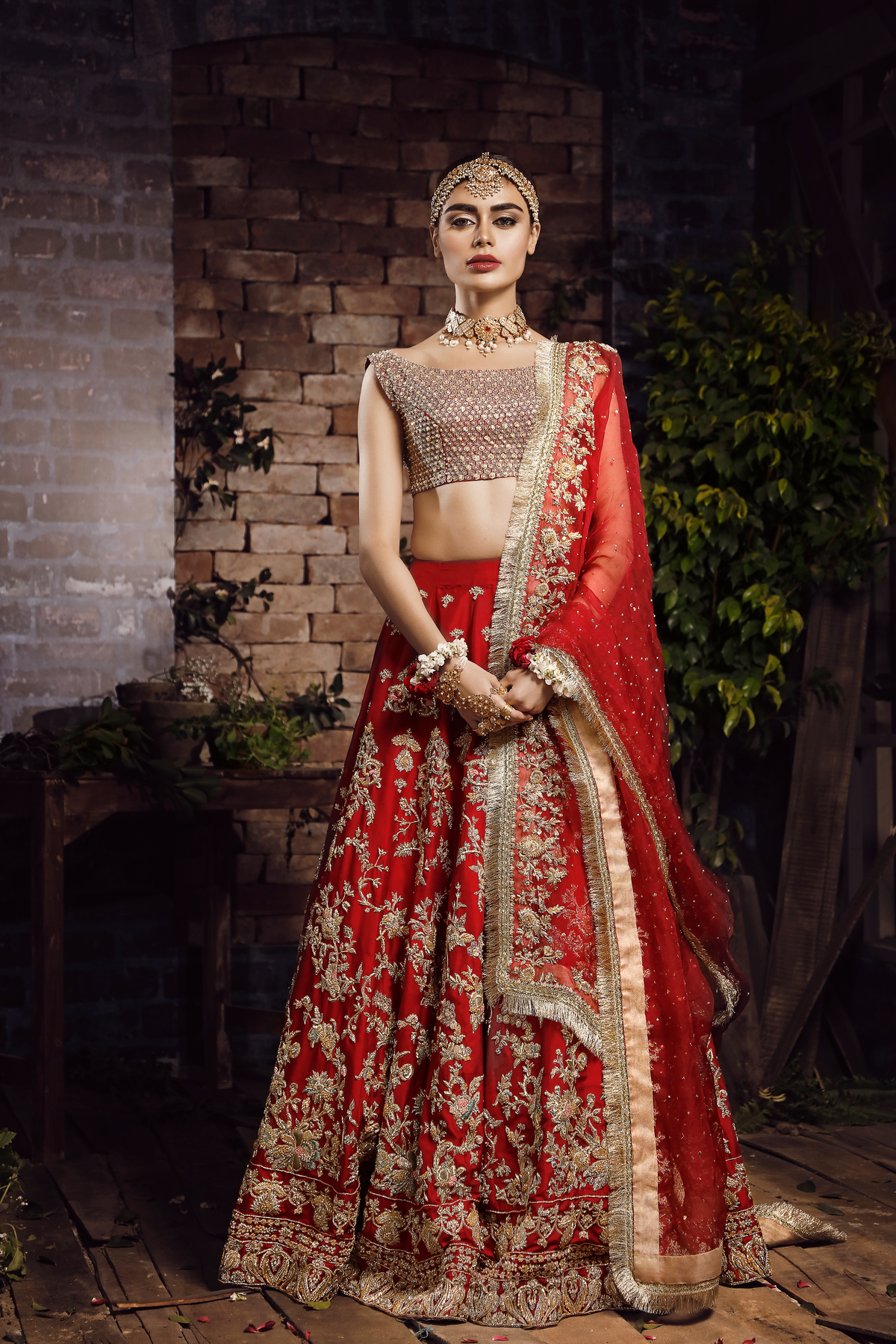 Red Bridal 1